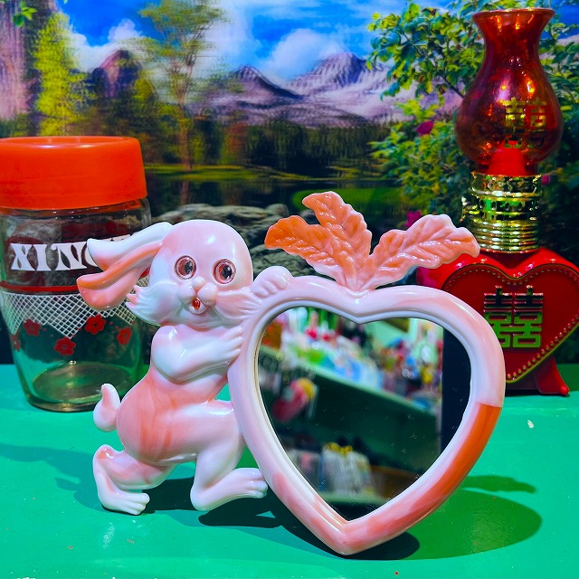 90sファニーうさぎの卓上ミラー