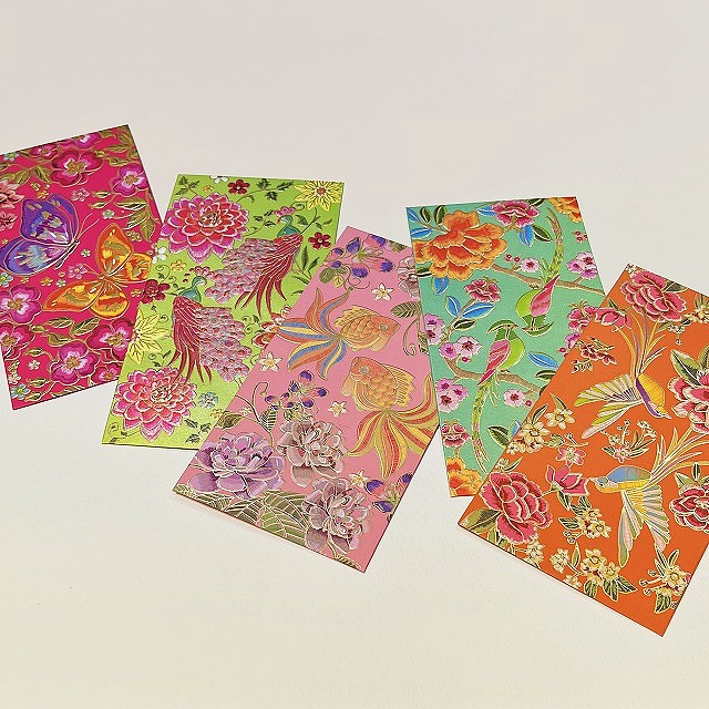 桃源郷ポチ袋/5枚セット